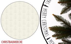 Weihnachtsbaumdecken 