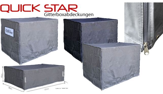QUICK STAR Gitterboxabdeckungen – robust, passgenau und wetterfest