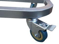 Mobil einsetzbar dank Rollen