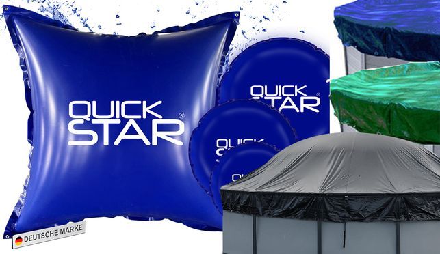 QUICK STAR® Poolplanen & Poolkissen – Schutz & Qualität für Ihren Pool