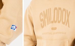 Hoodie mit Frontprint 