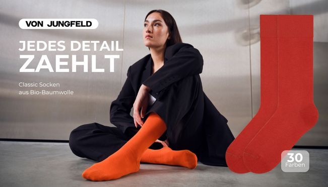 VON JUNGFELD CLASSIC SOCKEN