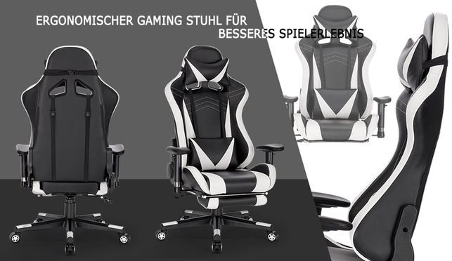 Gaming Stuhl Racing Stuhl aus Kunstleder