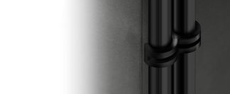 Durch Kunststoffverbinder fest verbundenurch