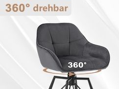 360° drehbarer Sitz