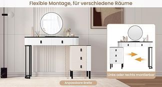 Flexibel montierbarer Seitenschrank