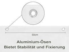Rostfreie Aluminiumösen