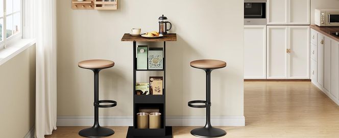 WOLTU Bartisch Bistrotisch Stehtisch Küchentisch Tresentisch Thekentisch