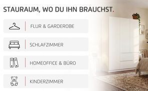 Stauraum, wo du ihn brauchst