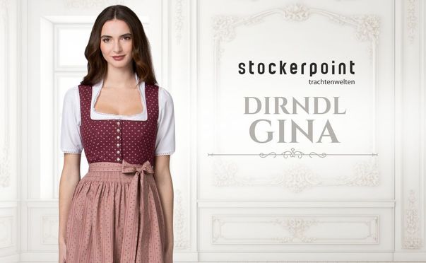 Traditionelles Dirndl Gina in Bordeaux