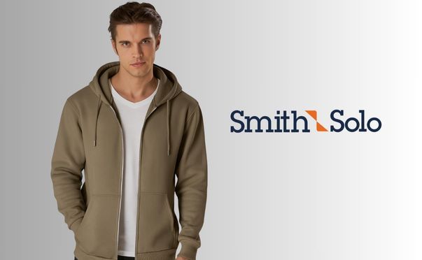 Zeitloser Komfort – Der Smith & Solo Zip Hoodie Herren