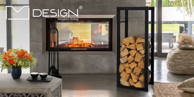 Kaminholzregal von ML Design