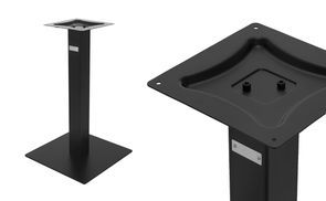 Tischgestell pflegeleicht mit stabiler Trägerplatte