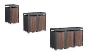 Modular Mülltonnenbox – stilvolle Lösung für den Garten