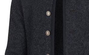 Knöpfe in Altsilber und praktische Taschen