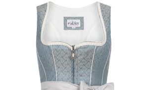 Schimmerndes Mieder mit verspieltem Ausschnitt