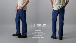 Lässiger Komfort: Lisieaux Relaxed Fit Jeans