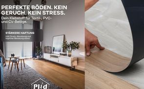 Bodenkleber 3kg [GERUCHSLOS] Universalkleber PVC Teppich Vinyl CV Lino Böden