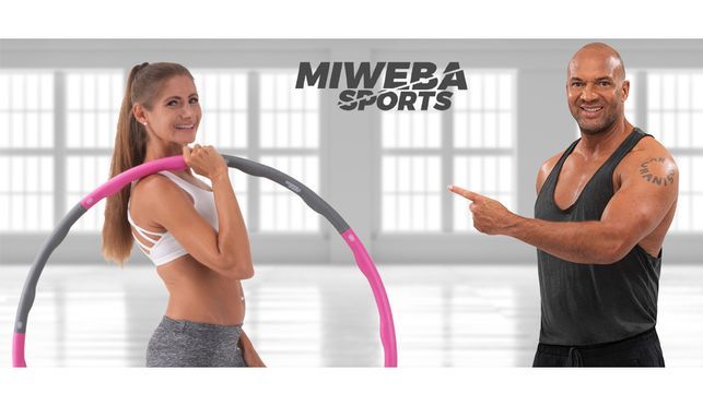 Miweba Sports Hula-Hoop-Reifen 1,2 kg