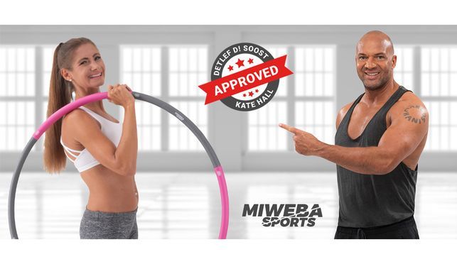 Miweba Sports Hula-Hoop-Reifen 0,8 kg