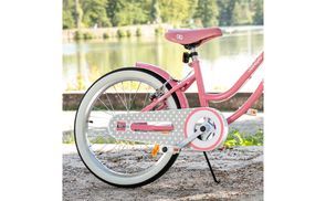 Children's bicycle with side stand