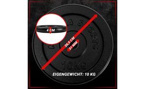 Für Hantelstangen mit Ø 30,0 mm