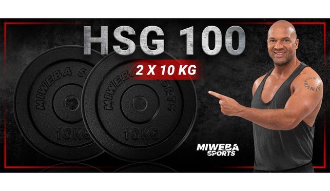 Miweba Sports Hantelscheiben HSG100
