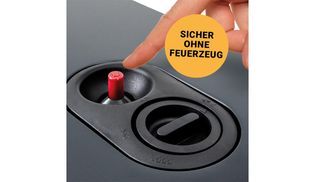 Mit cleverer Piezo-Zündung