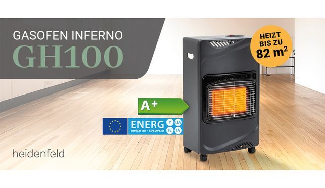 Heidenfeld Gasofen Inferno GH100