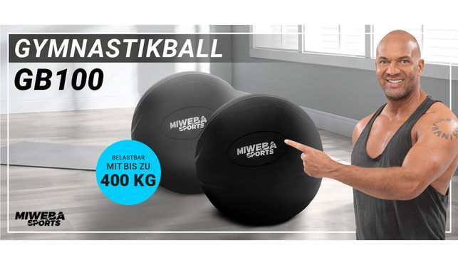 Miweba Sports Gymnastikball GB100 - Das unterschätzte Fitness-Wunder