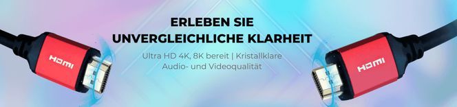 Hochleistungs HDMI Kabel für 4K Ultra HD