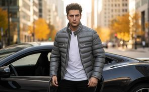 Sportliche Steppjacke für den täglichen Einsatz