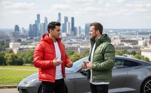 Dynamischer Look für moderne Männer