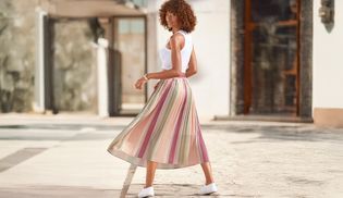 Weich fließender Stoff für ein angenehmes Tragegefühl