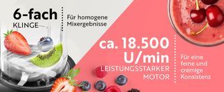 KREIERE EINE FEINE CREMIGE KONSISTENZ!