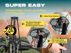 SUPER EASY UND SCHNELL AUFGEBAUT!