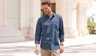 Bequemer Regular Fit Schnitt