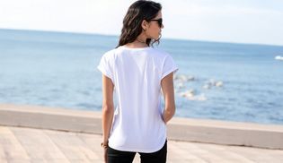 Stylischer Herzprint für einen besonderen Look