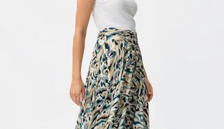 Eleganter Look dank gerafftem Bund
