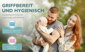 Weiches PU Etui – hygienisch & praktisch unterwegs