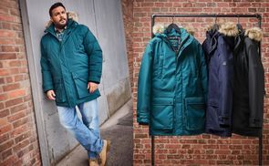 Funktionsparka von MEN PLUS – warm & komfortabel