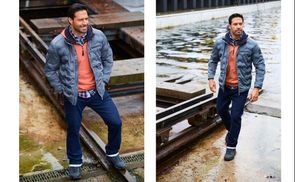 Praktische Brusttasche mit Reißverschluss