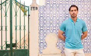 Einfarbige Poloshirts