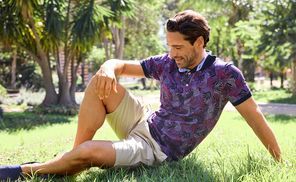 Sommerlich florale Poloshirts