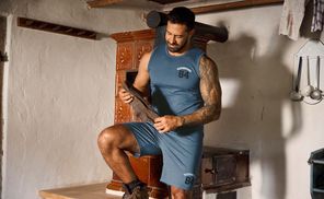 Bermudas mit Elastikbund