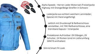 Pure Freiheit – Die ultimative Biker & Freizeitjacke! 