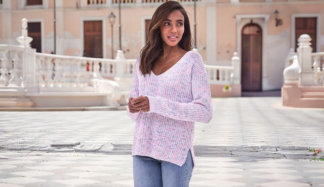 Kuscheliger Strickpullover für deinen Style