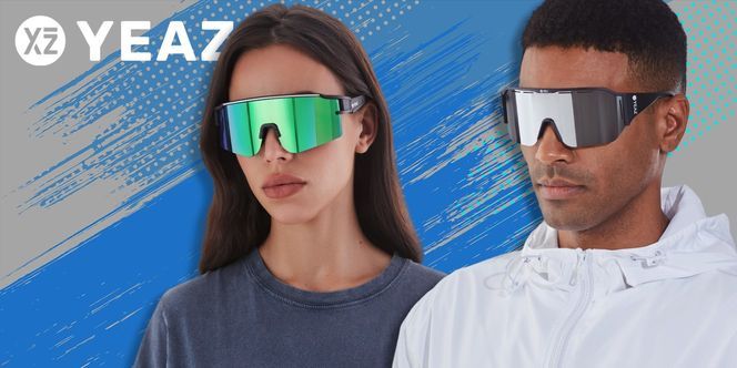 YEAZ SUNCRUISE Sportsonnenbrille: Klarer Blick und optimaler Schutz für jeden Einsatz!