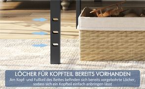 Flexibles Kopfteilwechseln