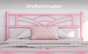 Kopf & Fußteil im Wolkendesign